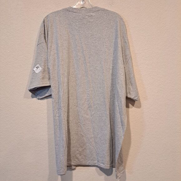 "My Dog Bubba Is My Valentine" Gray Graphic Tee T-Shirt Gildan Sz 3X Unisex NWOT - Picture 4 of 5